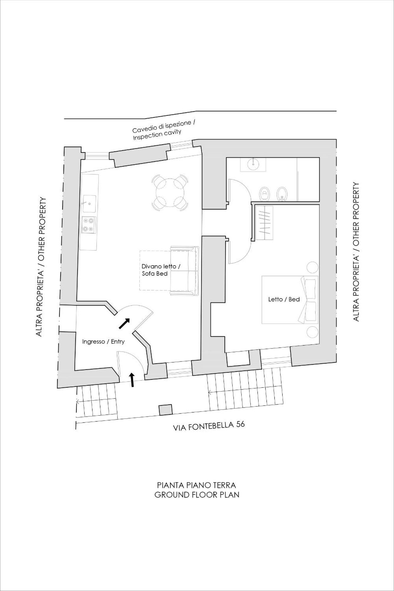Maison Fontebella 56 - Assisi Centro Eksteriør bilde